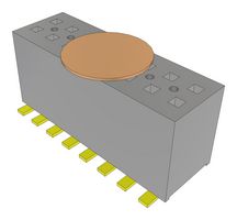 SAMTEC FLE-108-01-G-DV-K-FR PCB插座, 板至板, 线至板, 1.27 mm, 2 排, 16 触点, 表面安装直型, Tiger Beam FLE Series