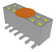SAMTEC IPT1-106-01-L-D-VS-A-K-FR PCB HEADER, 12POS, 2ROW, 2.54MM, SMT