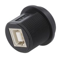 AMPHENOL LTW UB-20PMFP-SC8001 密封连接器, USB, USB B, USB 2.0, 插座, 4路, 面板安装, 通孔安装, IP68