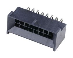 MOLEX 219637-1310 引脚针座, 线至板, 2.5 mm, 2 排, 10 触点, 通孔直角, Nano-Fit BMI 219637 Series