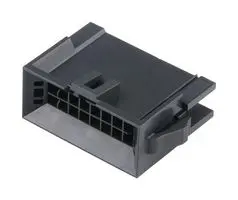 MOLEX 224556-1212 连接器外壳, 黑色, Nano-Fit BMI 224556 Series, 插头, 12 路, 2.5 mm, Molex Nano-Fit 201447 系列公压接端子