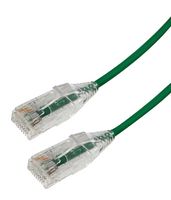 VIDEK 2994-10G 以太网线缆, LSZH(低烟无卤), Cat6, RJ45插头至RJ45插头, UTP (非屏蔽双绞线), 绿色, 10 m, 32.8 ft