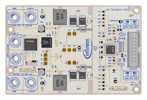 INFINEON TLD55012ADBPREREFTOBO1 参考设计板，TLD5501-2QV，同步降压型 DC-DC 控制器