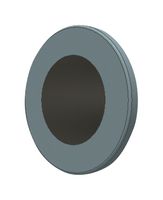 PUI AUDIO UB161M7 Piezo Element, Bender, 1.7 MHz, 1300 pF, 16 mm Diameter, 1.23 mm Height, 3 ohm