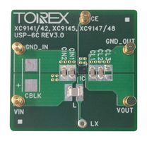 TOREX XC9145B36CE-EVB-01 评估板, XC9145B36CER-G, 同步降压转换器