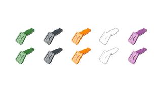 KNIPEX 00 61 10 C V02 颜色编码夹,21 mm X 9 mm X 8 mm,混合 2,10 件