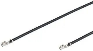 MOLEX 219674-1124 连接电缆, 28AWG, 预压接引线 OneBlade 插座至vOneBlade 插座, 11.8 ", 300 mm, 219674 Series, 黑色