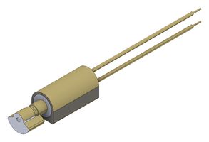PUI AUDIO HD-EM1204-LW20-R 直流电机, 触觉, 3 VDC, 13000 rpm, 3.9 mm