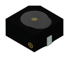 PUI AUDIO SMI-1027-TW-12V-R Audio Indicator, Continuous, 85 dBA, 2.7 KHz, 7 VDC to 15 VDC, SMD