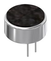 PUI AUDIO POM-2744P-C33-R Microphone, Omnidirectional, 50 Hz to 16 kHz, 2 VDC to 10 VDC, 2.2 kohm, -44 dB, 500 µA