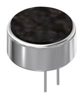 PUI AUDIO POM-3042P-R Microphone, Omnidirectional, 50 Hz to 16 kHz, 2 VDC to 10 VDC, 2.2 kohm, -42 dB, 500 µA