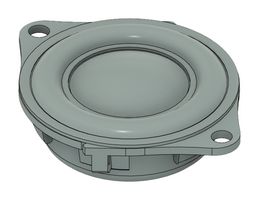 PUI AUDIO AS03104MR-F-WP-R Speaker, 20kHz to 280Hz, 4 ohm, 94dB, 5W, Round, Bare Mount