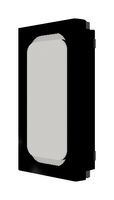 PUI AUDIO AS01606MS-SC16-WP-R Speaker, 10kHz to 500Hz, 6 ohm, 91dB, 1.2W, Oval with Rectangular Frame, Panel Mount