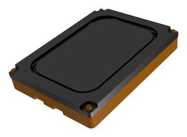 PUI AUDIO AS01508MS-WP Speaker, 20kHz to 950Hz, 8 ohm, 95dB, 1.5W, Oval with Rectangular Frame, Panel Mount