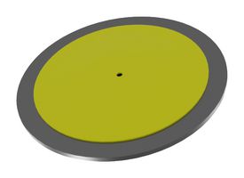 PUI AUDIO HD-PAC2102 Piezo Haptic, 14 kHz, 0.4 UF, 15 mm D x 1.52 mm H