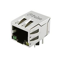 PULSE ELECTRONICS J0011D21BNL 模块连接器, RJ45 插座, 1 x 1 (端口), 8P8C, Cat5, Cat6, 通孔安装