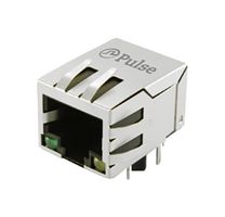 PULSE ELECTRONICS JD0-0001NL 模块连接器, RJ45 插座, 1 x 1 (端口), 8P8C, Cat5e, 通孔安装