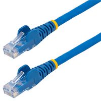 STARTECH N6LPATCH5MBL 以太网线，5m LSZH CAT6以太网线，100W PoE RJ45 UTP防缠绕跳线，蓝色