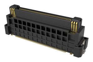 AMPHENOL COMMUNICATIONS SOLUTIONS B3261B7L1112A0E100 Mezzanine Connector, Plug, 0.5 mm, 2 Rows, 100 Contacts, Surface Mount Straight, Copper Alloy