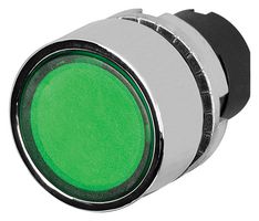 EAO 46-2231.31H0.000 开关致动器, 瞬时,齐平,绿色, EAO 46 系列 22.3mm 发光按钮开关, IP65, 46 Series