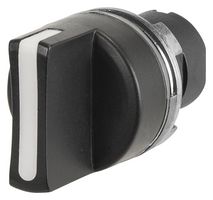 EAO 46-2828.1CV0.001 开关致动器, 2路，29mm，黑色, EAO 46 系列 22.3mm 非发光选择开关, IP65, 46 Series