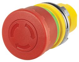 EAO 46-2C36.1M20.000 开关致动器, 蘑菇头, 红色, EAO 46 系列 22.3mm 非发光急停开关, IP65, 46 Series