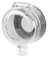 EAO 46-555.1K0A 开关配件, 70mm x 50mm,透明,塑料, 保护盖, EAO 46 系列选择开关与发光按钮开关, 46 Series