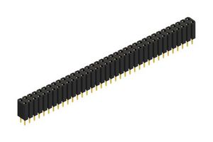 FISCHER ELEKTRONIK BL 2 72 G PCB Receptacle, Board-to-Board, 2.54 mm, 2 Rows, 72 Contacts, Through Hole Straight, BL 2 Series