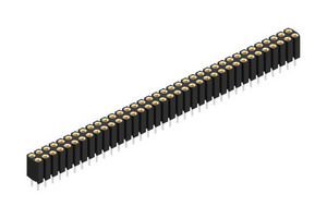 FISCHER ELEKTRONIK BL 6 025 72 PCB插座, 板至板, 2.54 mm, 2 排, 72 触点, 通孔直型, BL 6 025 Series