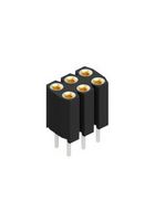 FISCHER ELEKTRONIK BL 6 6 PCB插座, 板至板, 2.54 mm, 2 排, 6 触点, 通孔直型, BL 6 Series