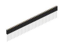 FISCHER ELEKTRONIK BL 9 36 PCB插座, 板至板, 2.54 mm, 1 排, 36 触点, 绕线,直型, BL 9 Series