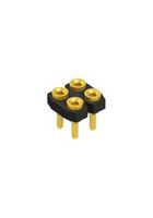 FISCHER ELEKTRONIK MK LP 218 4 G PCB插座, 板至板, 2.54 mm, 2 排, 4 触点, 通孔直型, MK_LP_218 Series