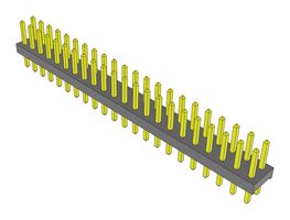 SAMTEC TMM-122-03-G-D PIN HEADER, 44POS, 2ROW, 2MM, THT