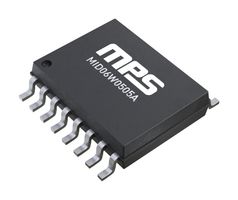 MONOLITHIC POWER SYSTEMS (MPS) MID06W0505AGY-3R-P DC-DC Switching Regulator, Isolated, Fixed, Regulated, 3 kV Iso, 4.5 to 5.5 V In, 5 V Out, WSOIC-16