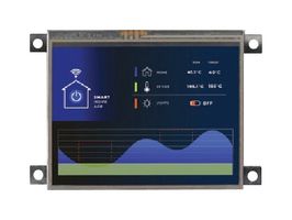 MIKROELEKTRONIKA MIKROE-6245 开发套件, PIC18F97J94, 8 位, 多媒体和图形用户界面中心, 显示器