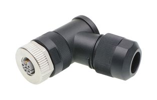 MOLEX 1205030011 传感器连接器, Micro-Change 120503 Series, M12, 母, 5路, 螺丝插座, 直角线缆安装