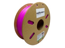 MULTICOMP PRO MP014132 3D 打印机线丝，1.75 mm，聚乳酸（PLA），品红色，1 kg，210°C 至 230°C
