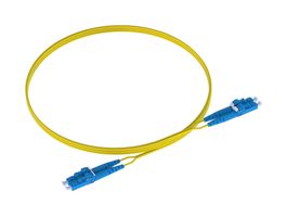 PANDUIT F92ERLNLNSNM003 光纤电缆，单模，2 芯，LC 双工至 LC 双工，3 m，Opti-Core 系列
