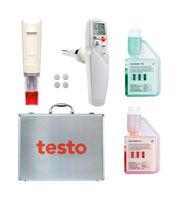 TESTO TESTO 205 STARTER SET Starter Set, Penetration Probe, Storage Cap, Gel, Calibration Dosing Bottles 250ml pH 4 & 7, Case