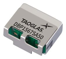 TAOGLAS DBP.1567.S.A.50 带通滤波器,1567.5MHz,GPS,GLONASS,北斗,SMD-2