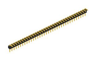 FISCHER ELEKTRONIK SL 18 042 36 G 引脚针座, 板至板, 线至板, 2.54 mm, 1 排, 36 触点, 通孔直角, SL 18 042 Series