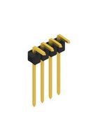 FISCHER ELEKTRONIK SL 18 132 4 G Pin Header, Board-to-Board, Wire-to-Board, 2.54 mm, 1 Rows, 4 Contacts, Through Hole Right Angle