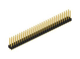 FISCHER ELEKTRONIK SL 21 THR 139 60 G 引脚针座, 板至板, 线至板, 2.54 mm, 2 排, 60 触点, 通孔直型, SL 21 THR 139 Series