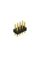 FISCHER ELEKTRONIK SL 22 112 8 G 引脚针座, 板至板, 线至板, 2.54 mm, 2 排, 8 触点, 通孔直型, SL 22 112 Series