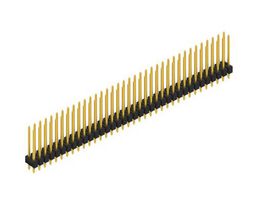 FISCHER ELEKTRONIK SL 22 190 72 G 引脚针座, 板至板, 线至板, 2.54 mm, 2 排, 72 触点, 通孔直型, SL 22 190 Series