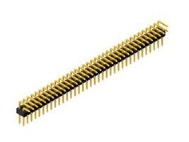 FISCHER ELEKTRONIK SL 4 025 72 G Pin Header, Board-to-Board, Wire-to-Board, 2.54 mm, 2 Rows, 72 Contacts, Through Hole Right Angle