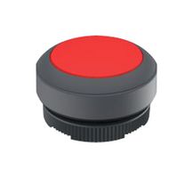 RAFI 1.30.270.001/2307 Switch Actuator, Round Flat, Red, RAFI RAFIX 22 FS+ Series 22.3mm Illuminated Pushbutton Switches