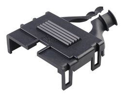 MOLEX 200122-0112 连接器后盖, 黑色, 后壳, Molex Mega-Fit 170001 系列插座外壳, 180°, 尼龙(聚酰胺)主体, Mega-Fit 200122 Series