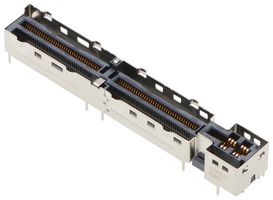 MOLEX 223886-3011 卡边连接器, 双侧, PCI Express Gen 5, 1.57 mm, 148个触点, 表面安装, 直行