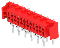 TE CONNECTIVITY 1-338070-2 IDC连接器, IDC插座, 母, 2.54 mm, 2排, 12 触点, 电路板安装
